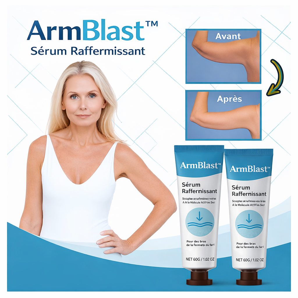ArmBlast™ Sérum Raffermissant | Éliminez 97 % de la peau flasque en seulement 5 jours !