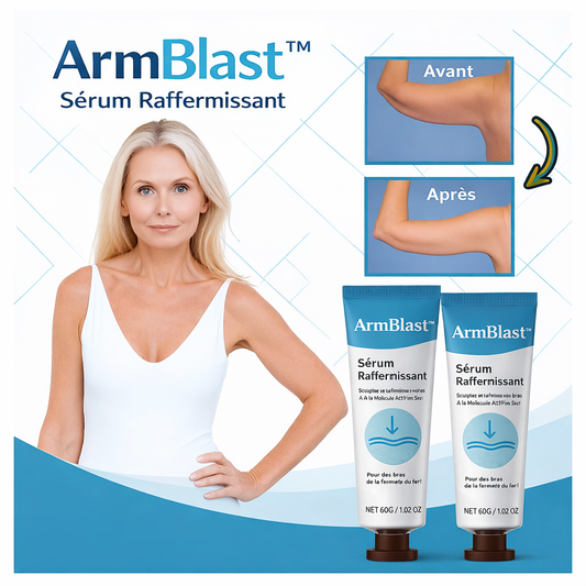 ArmBlast™ Sérum Raffermissant | Éliminez 97 % de la peau flasque en seulement 5 jours !
