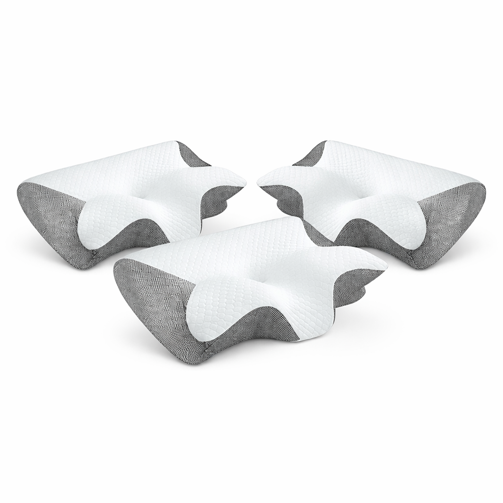 CerviRelief™ Oreiller Orthopédique Mémoire de Forme | Soulage vos cervicales et améliore votre sommeil dès la première nuit !