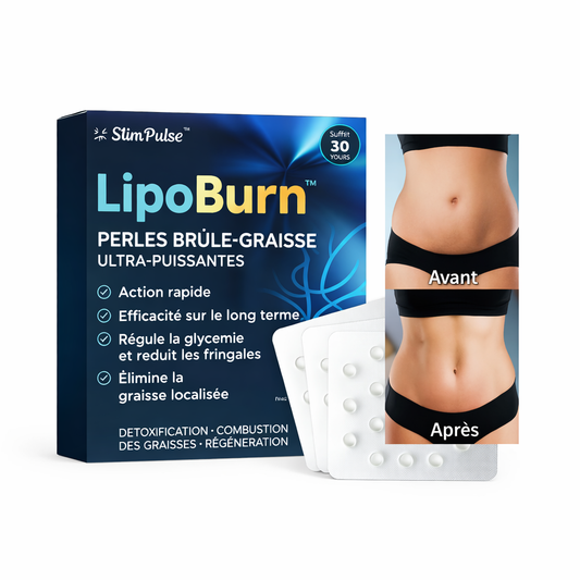 LipoBurn™ Perles Brûle-Graisse | Éliminez jusqu’à 6 kg de graisse en seulement 5 jours !