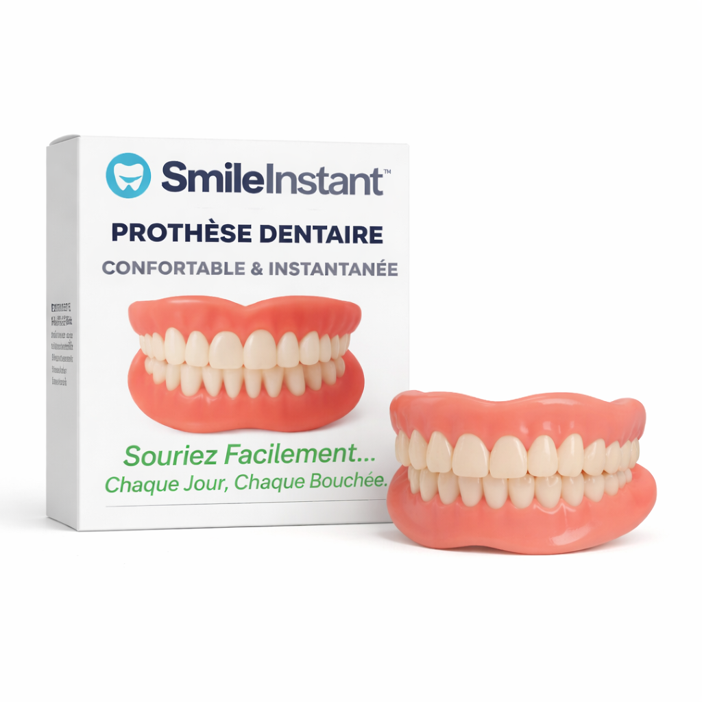SmileInstant™ Prothèse Dentaire | Retrouvez un sourire parfait sans dentiste en 10 secondes !