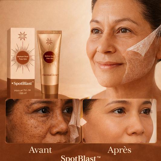SpotBlast™ Masque Peel-Off Éclat | Efface les taches et l'hyperpigmentation en seulement 7 jours !