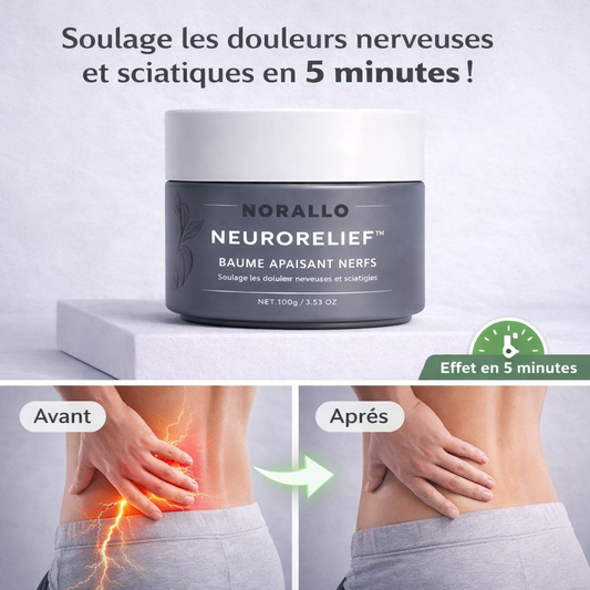 NeuroRelief™ Baume Apaisant Nerfs | Soulage les douleurs nerveuses et sciatiques en 5 minutes !