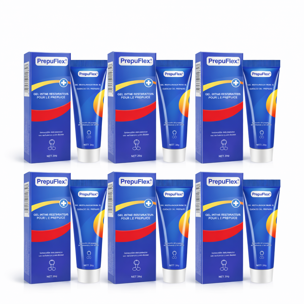 PrepuFlex™ Gel Intime Restaurateur | Restaurez l’élasticité du prépuce en 7 jours sans douleur !