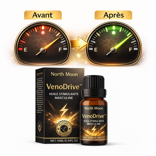 VenoDrive™ Huile Stimulante Masculine | Déclenchez des érections puissantes en 3 minutes !