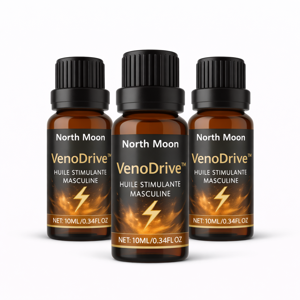 VenoDrive™ Huile Stimulante Masculine | Déclenchez des érections puissantes en 3 minutes !