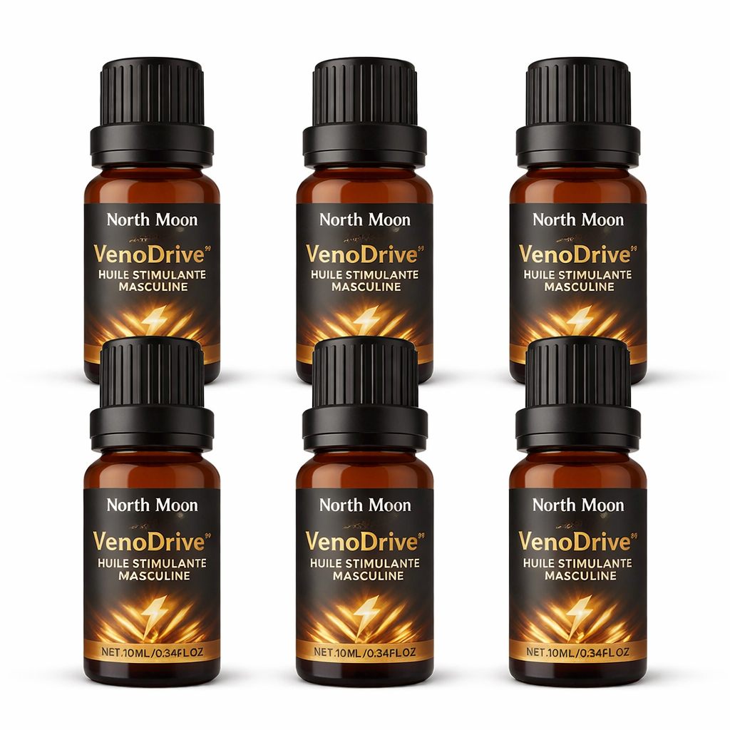 VenoDrive™ Huile Stimulante Masculine | Déclenchez des érections puissantes en 3 minutes !