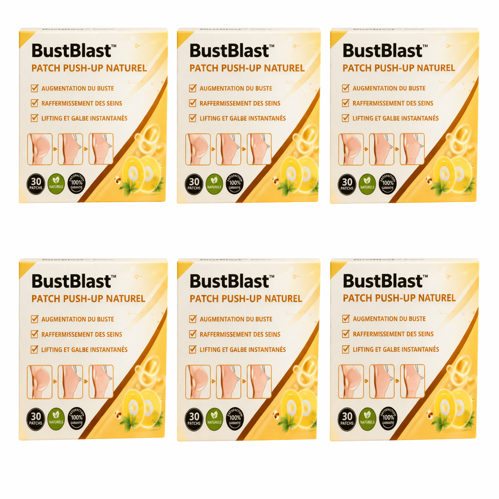 BustBlast™ Patch Push-Up Naturel | Gagnez jusqu’à 3 tailles de bonnet sans effort en quelques minutes !