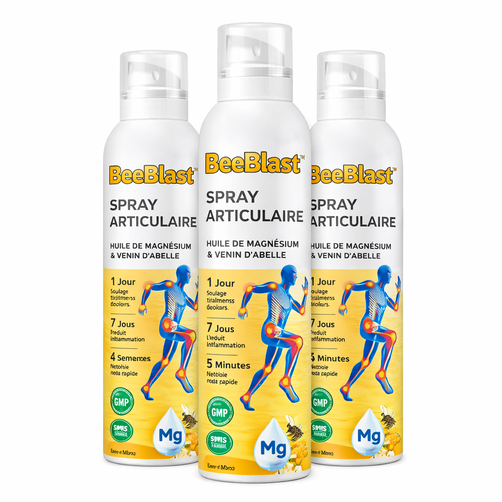 BeeBlast™ Spray Articulaire | Éliminez la douleur et bougez librement en seulement 10 minutes !