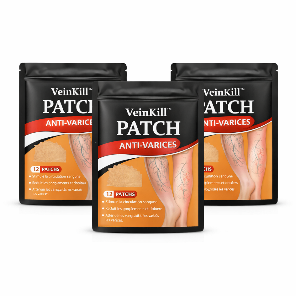 VeinKill™ Patch Anti-Varices | Éliminez les varices et retrouvez des jambes nettes en 30 jours !