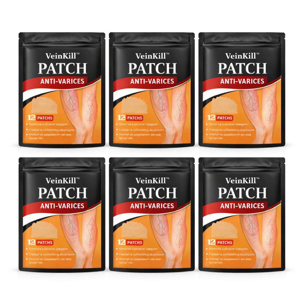 VeinKill™ Patch Anti-Varices | Éliminez les varices et retrouvez des jambes nettes en 30 jours !