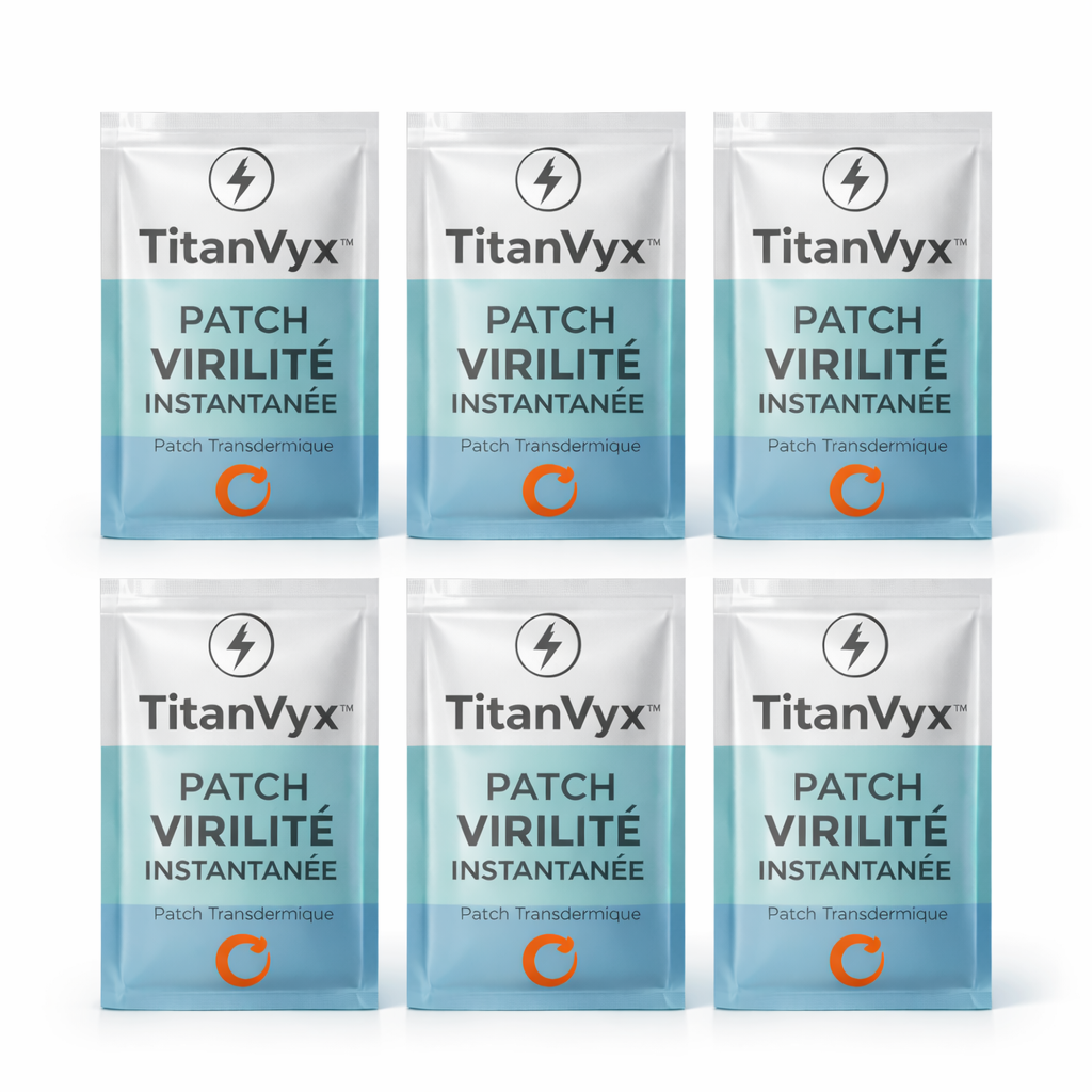 TitanVyx™ Patch Virilité Instantanée | Retrouvez une érection dure comme l’acier en 5 minutes !