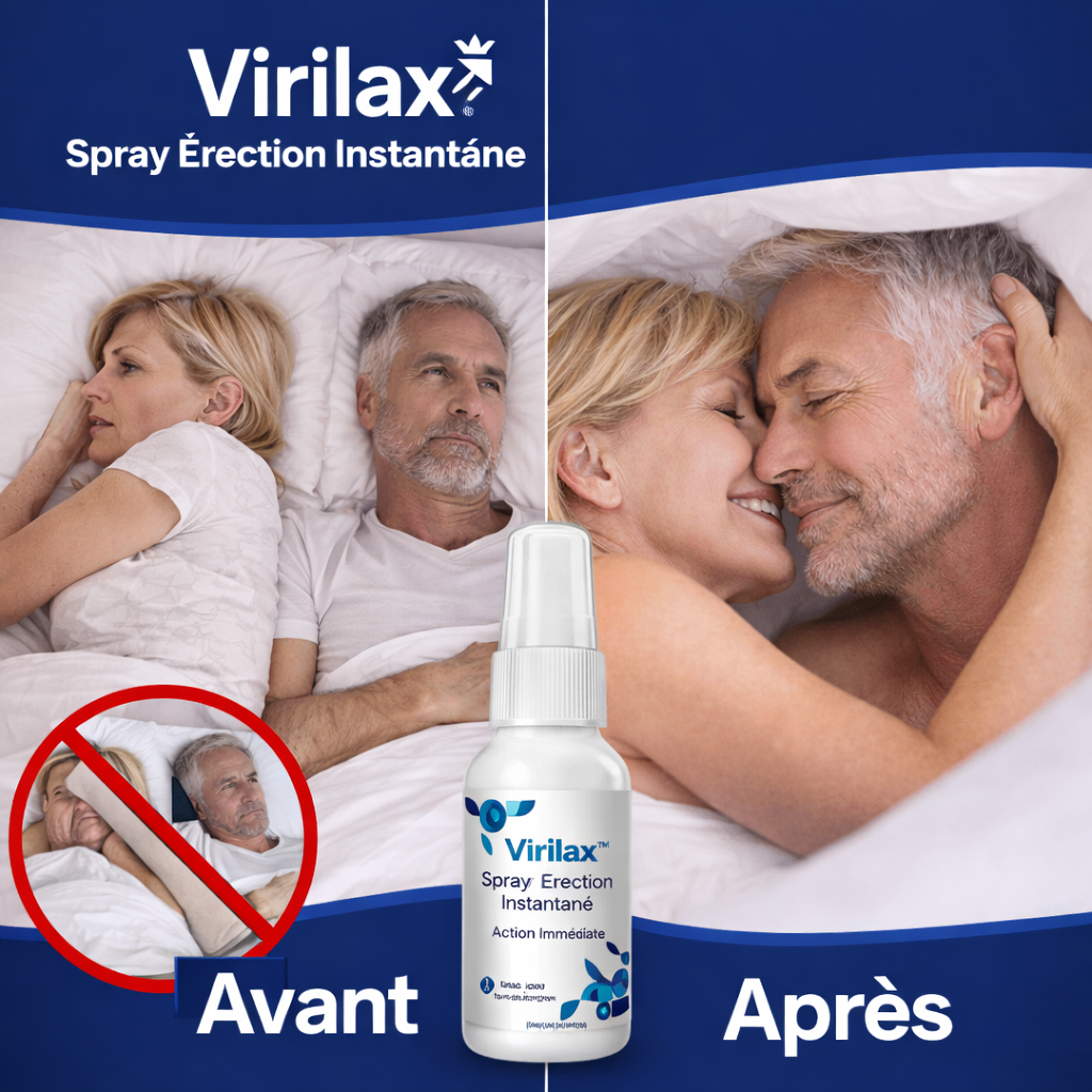 Virilax™ Spray Érection Instantanée | Retrouvez une érection puissante en 43 secondes sans effets secondaires !