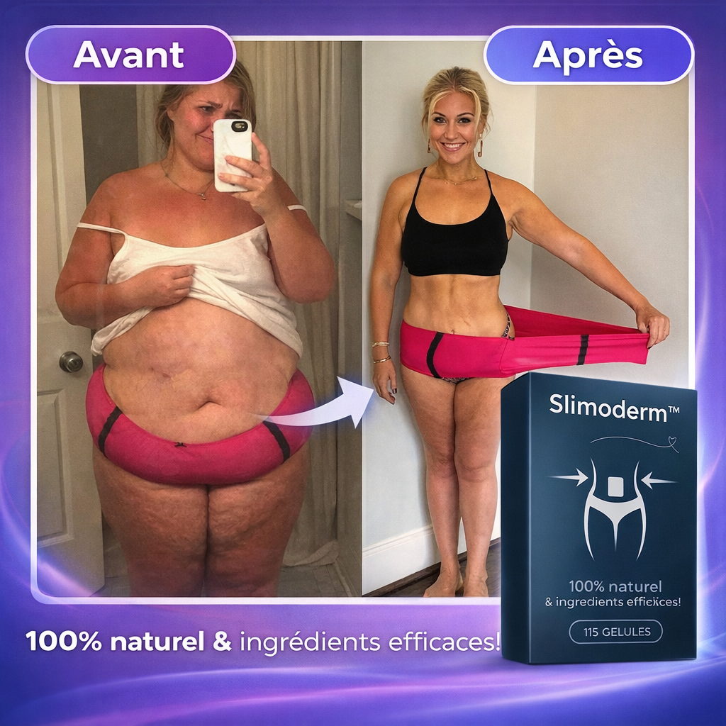 Slimoderm™ Patch Minceur au GLP-1 | Perdez jusqu’à 4,3 kg de graisse en seulement 5 jours sans régime ni piqûre !