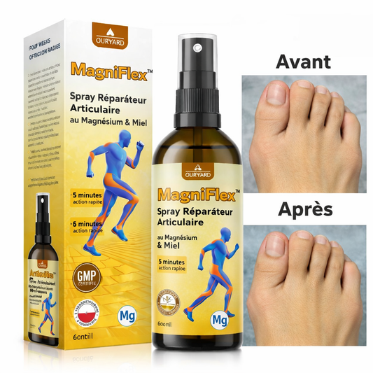 MagniFlex™ Spray Réparateur Articulaire | Réparez vos articulations et éliminez la douleur en seulement 10 minutes !