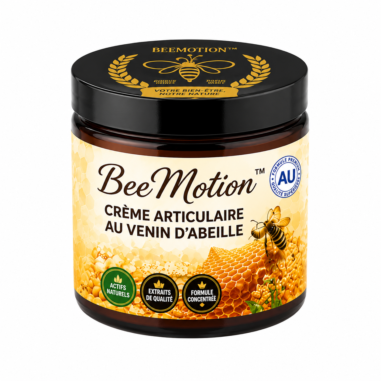 BeeMotion™ Crème Articulaire au Venin d’Abeille | Soulage les douleurs et libère vos articulations en 10 minutes !