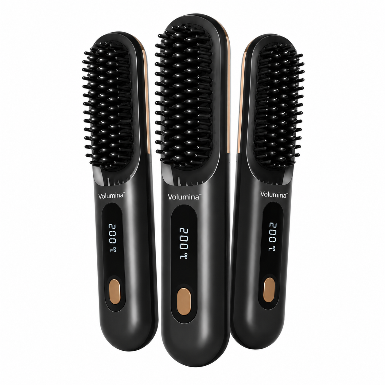 Volumina™ Brosse Coiffante Cheveux Courts | Obtenez un brushing volumineux en 2 minutes, sans coiffeur !
