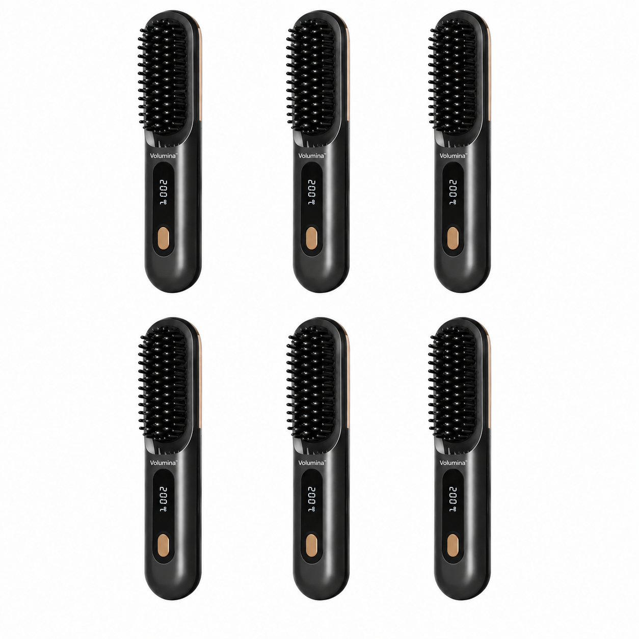 Volumina™ Brosse Coiffante Cheveux Courts | Obtenez un brushing volumineux en 2 minutes, sans coiffeur !