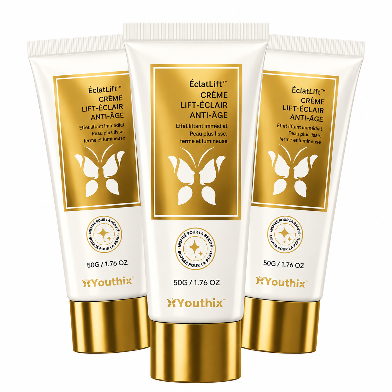 ÉclatLift™ Crème Lift-Éclair Anti-Âge | Réduit 96,7 % des rides et redonne une peau d’allure jeune en seulement 30 secondes!