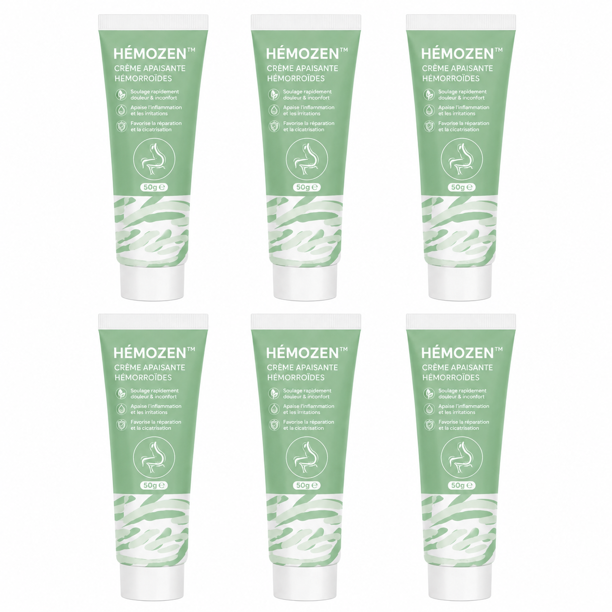 HémoZen™ Crème Apaisante Hémorroïdes | Soulagez brûlures, démangeaisons et gonflements dès la première application !