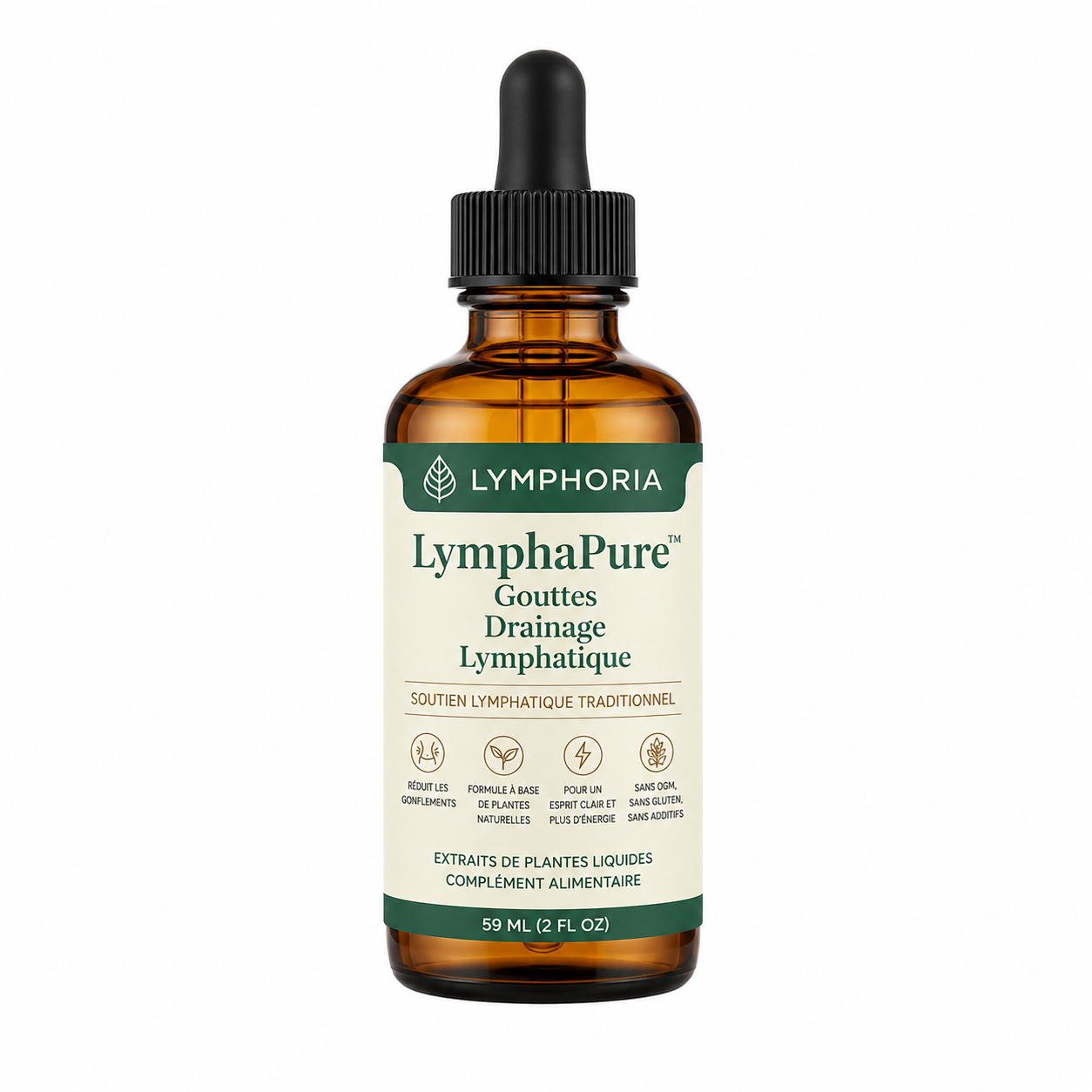 LymphaPure™ Gouttes Drainage Lymphatique | Détoxifiez votre corps et dégonflez en quelques jours !