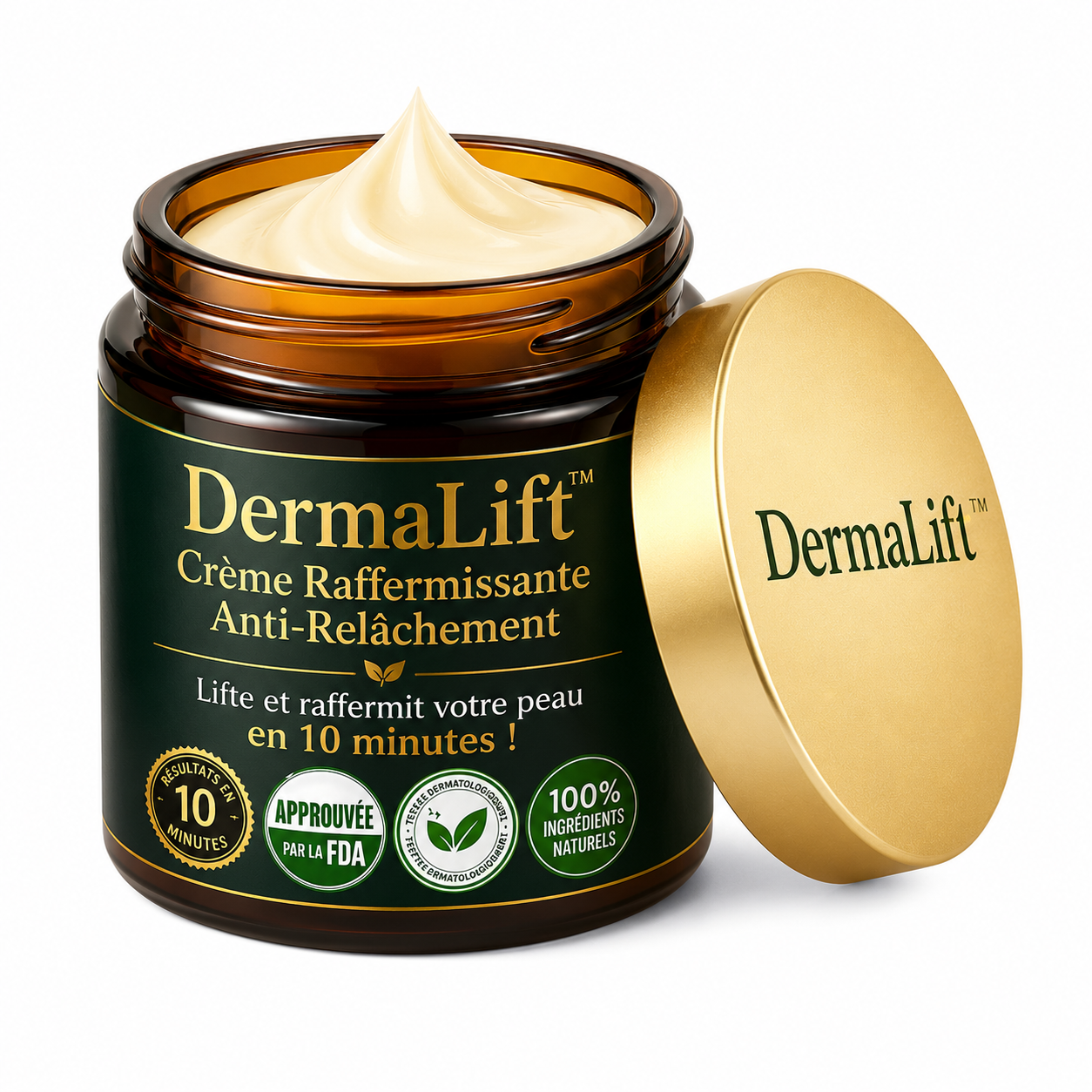 DermaLift™ Crème Raffermissante Anti-Relâchement | Lifte et raffermit votre peau en 10 minutes !