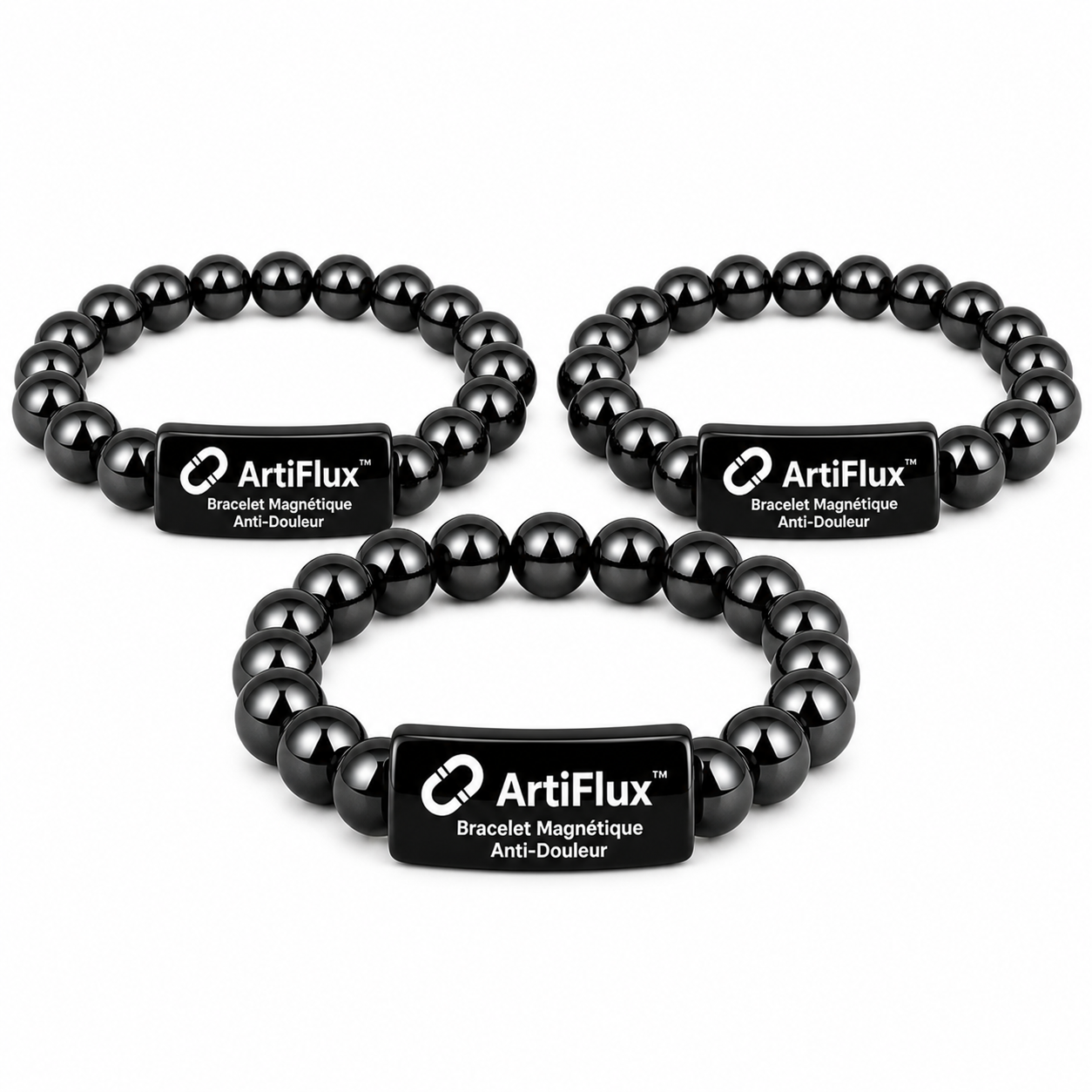 ArtiFlux™ Bracelet Magnétique Anti-Douleur | Réduit vos douleurs articulaires et nerveuses de 87% en seulement 72 heures !