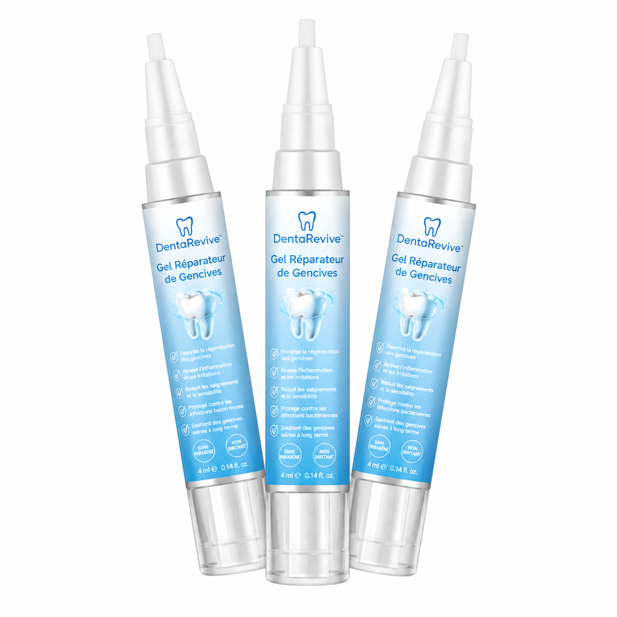 DentaRevive™ Gel Réparateur de Gencives | Restaure vos gencives et blanchit vos dents en seulement 3 jours !