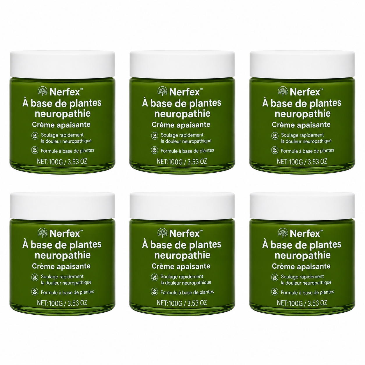 Nerfex™ Crème Apaisante Neuropathie | Soulage les douleurs nerveuses en 3 minutes!