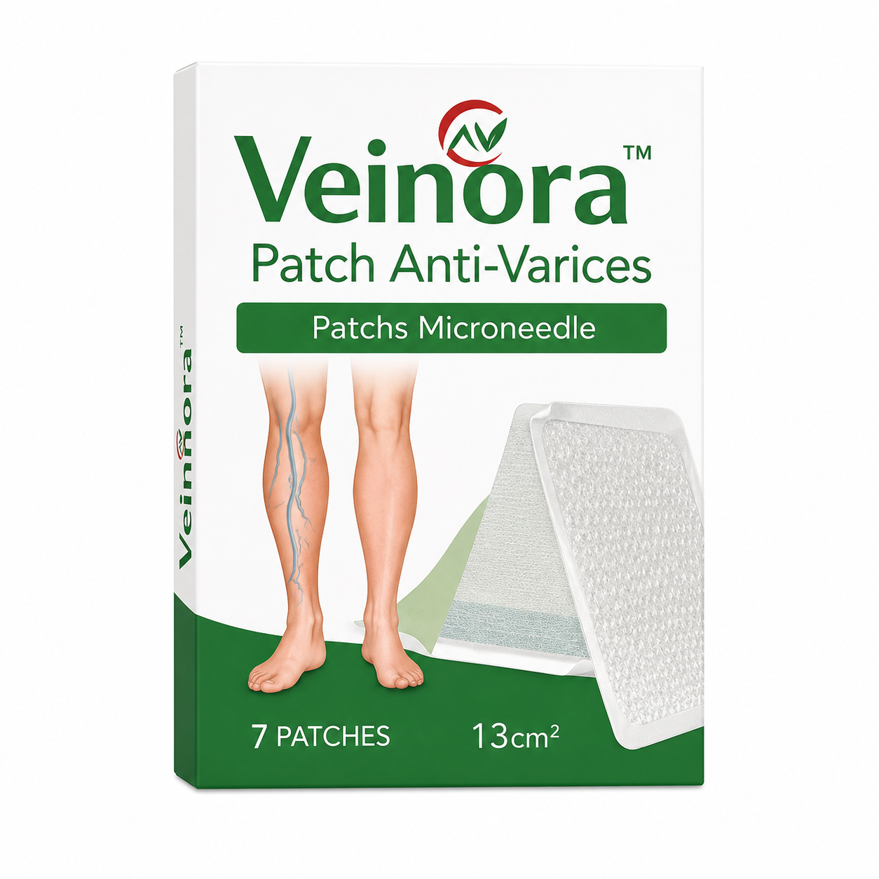 Veinora™ Patch Anti-Varices | Éliminez les varices visibles et retrouvez des jambes lisses en 7 jours chrono !