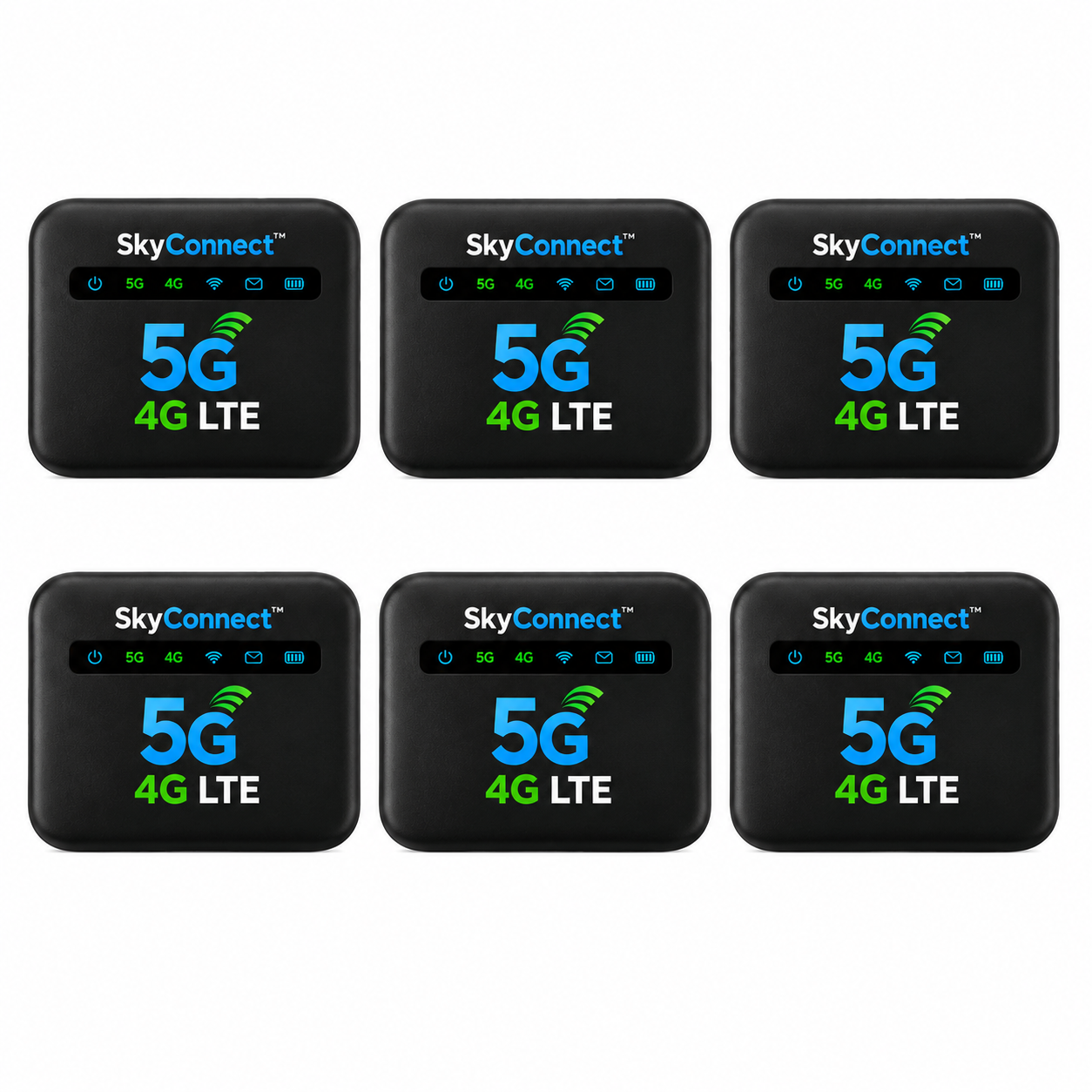 SkyConnect™ Routeur WiFi Mondial | Internet 4G/5G dans 196 pays en 5 secondes chrono, sans surcoût !