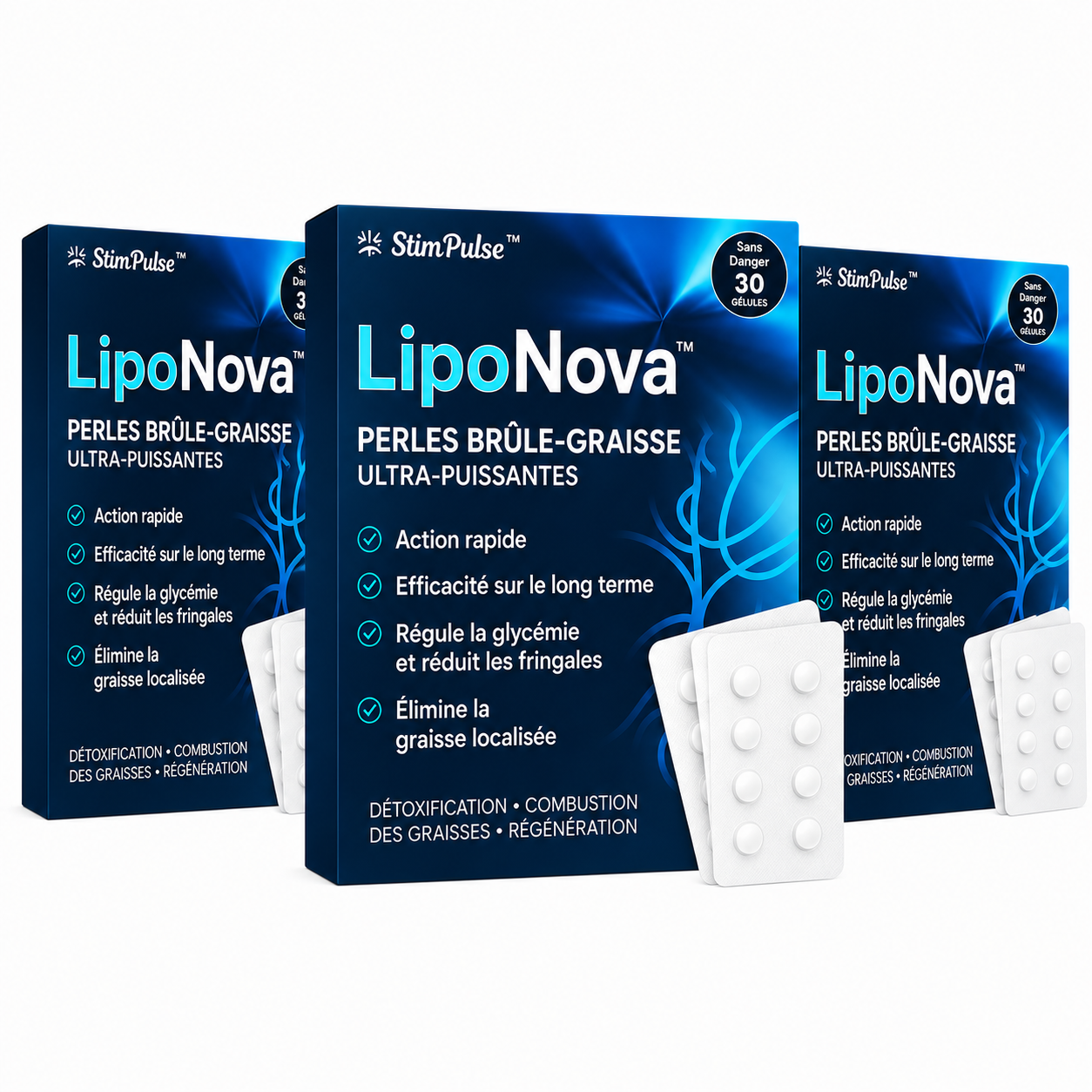 LipoNova™ Perles Brûle-Graisse Ultra-Puissantes | Éliminent 6 kg de graisse en 5 jours seulement!