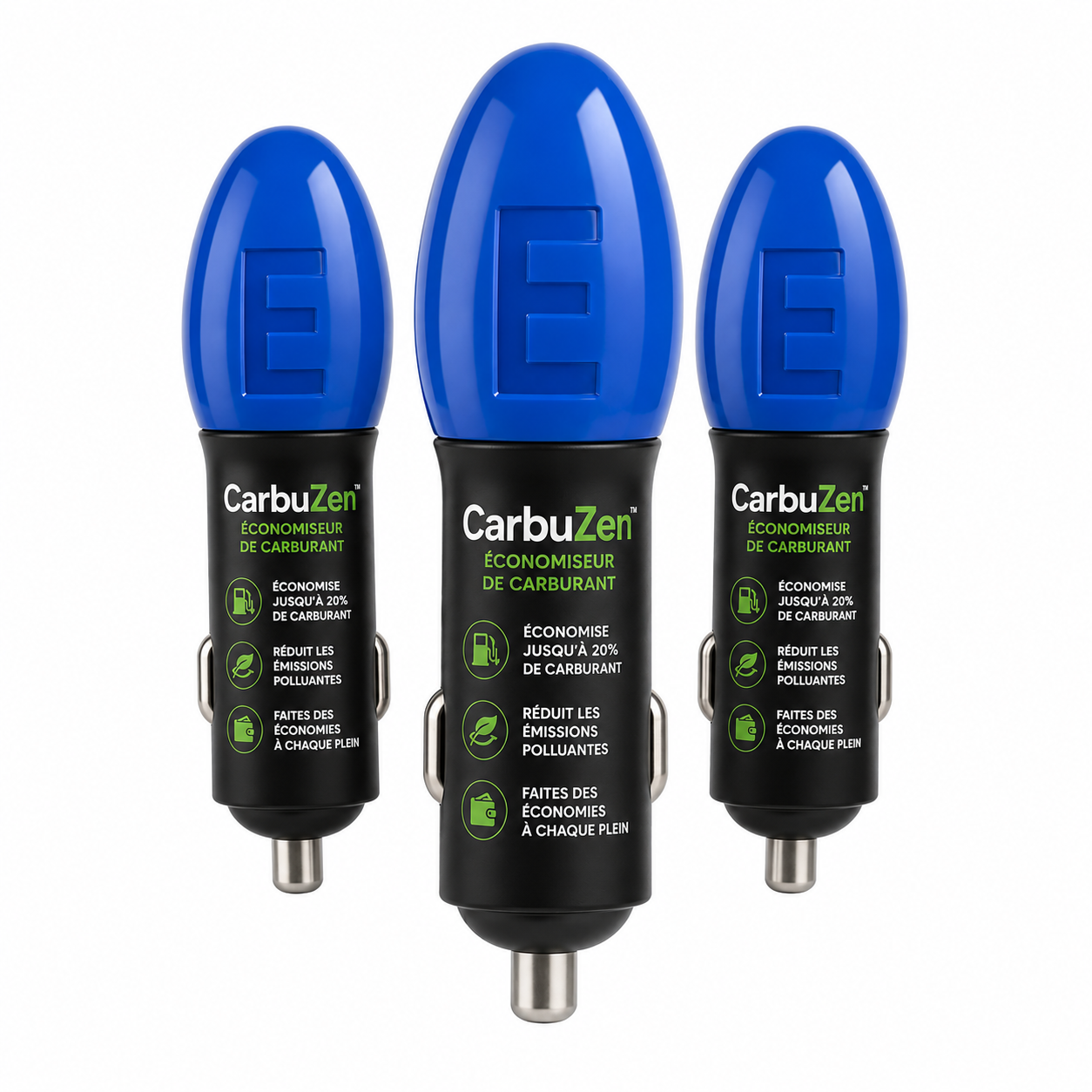 CarbuZen™ Économiseur de Carburant | Économisez jusqu’à 30% d’essence à chaque plein, sans additif ni passage au garage !