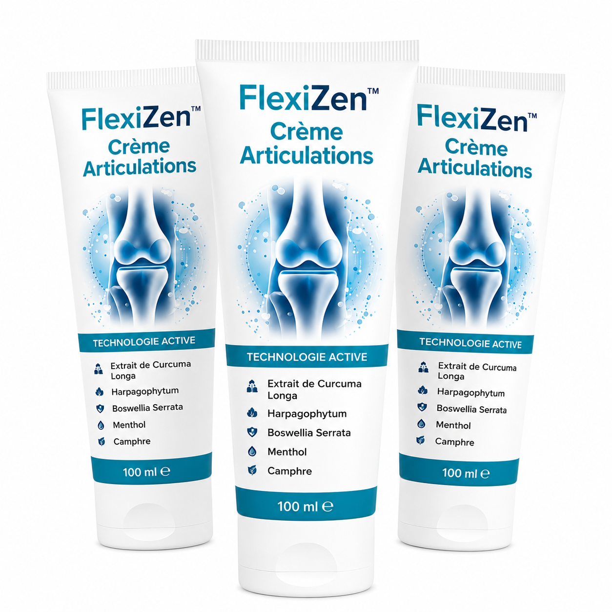 FlexiZen™ Crème Articulations | Soulagez vos douleurs et raideurs articulaires en seulement 2 minutes !