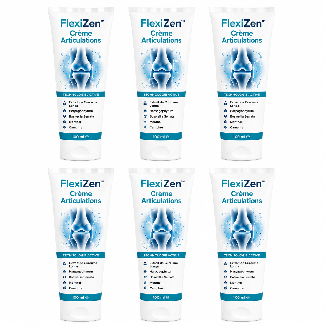 FlexiZen™ Crème Articulations | Soulagez vos douleurs et raideurs articulaires en seulement 2 minutes !