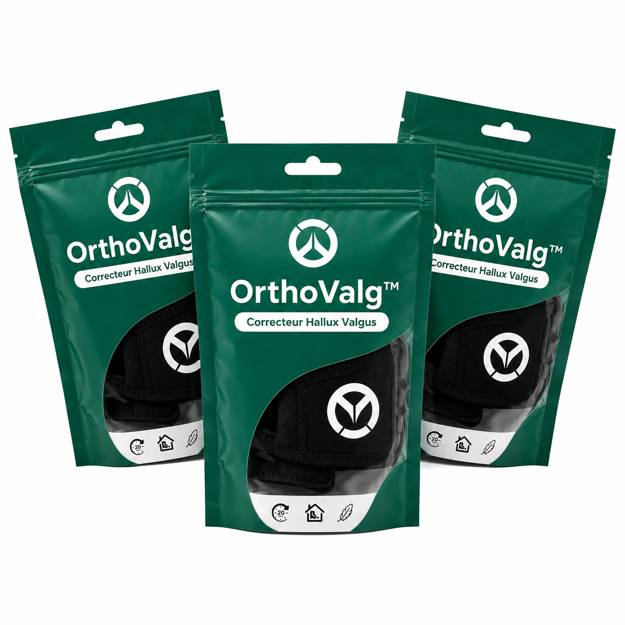 OrthoValg™ Correcteur Hallux Valgus | Redressez votre gros orteil et soulagez la pression en 20 minutes, sans chirurgie !