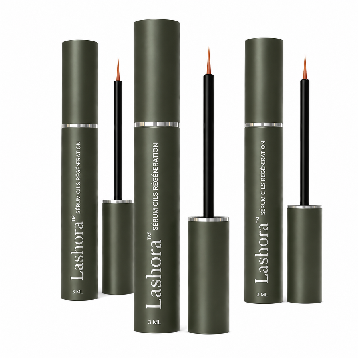 Lashora™ Sérum Cils Régénération | Des cils plus longs, plus denses et plus noirs en 11 jours !