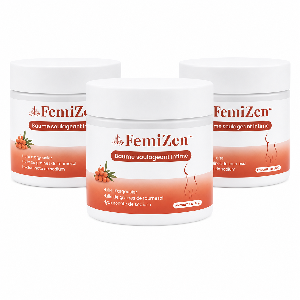 FemiZen™ Baume soulageant Intime | Traitement nocturne contre les démangeaisons, les brûlures et la sécheresse !