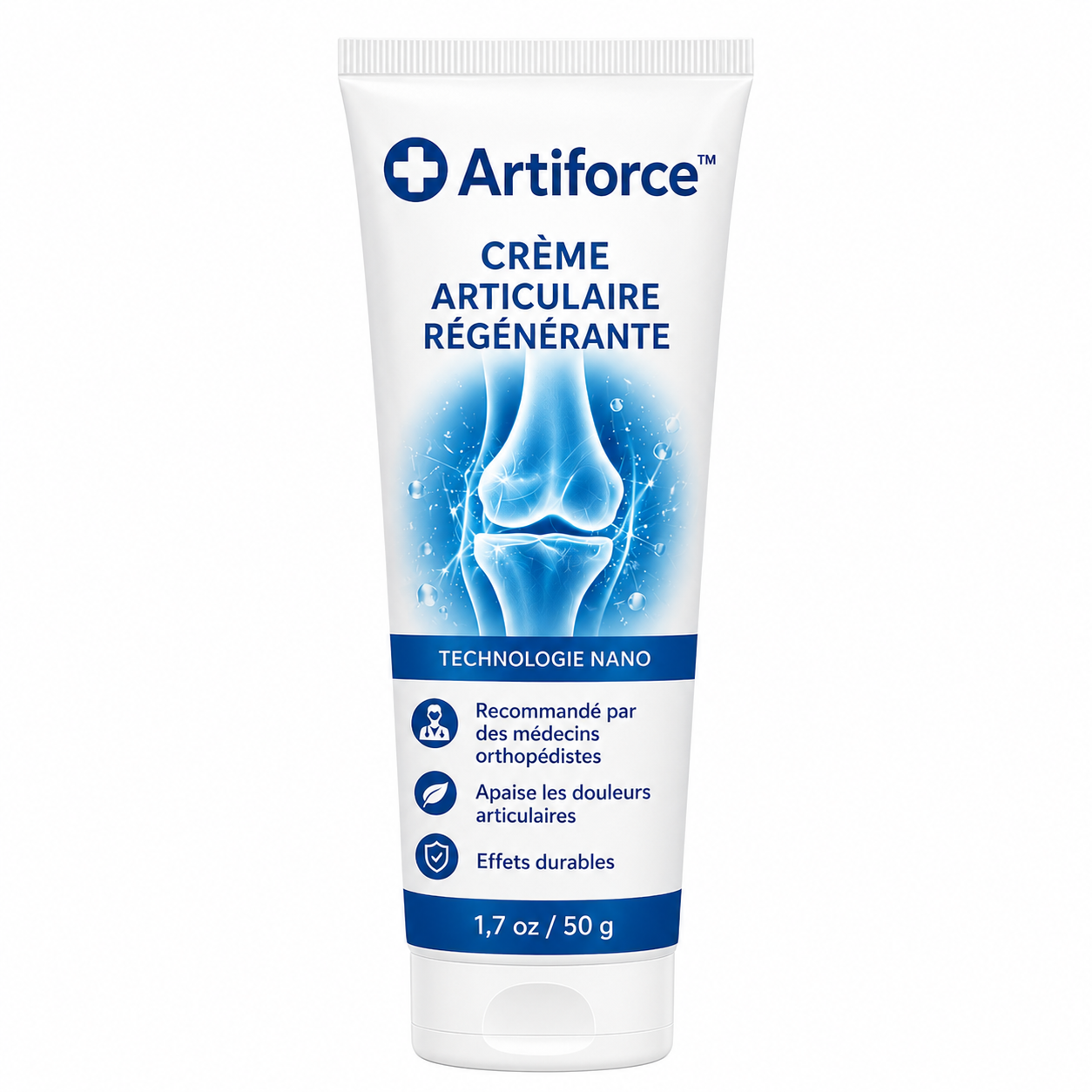 Artiforce™ Crème Articulaire Régénérante | Éliminez jusqu’à 97 % de vos douleurs articulaires en seulement 4 jours !