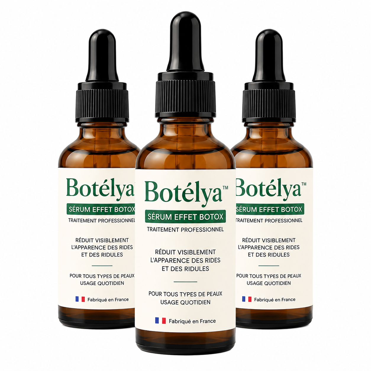 Botélya™ Sérum Effet Botox | Effacez vos rides en 15 minutes, sans injections, sans douleur, sans rendez-vous !