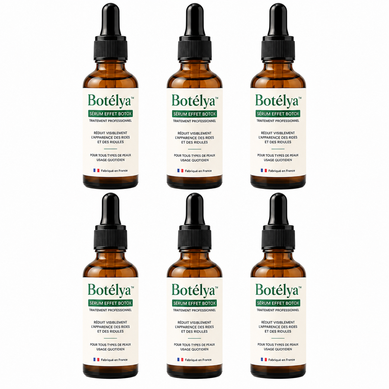 Botélya™ Sérum Effet Botox | Effacez vos rides en 15 minutes, sans injections, sans douleur, sans rendez-vous !