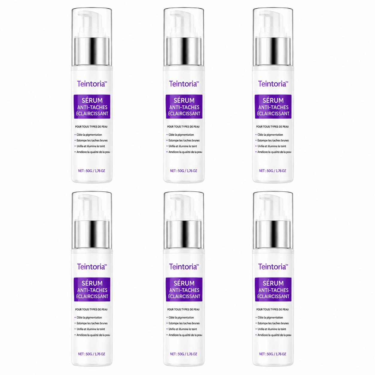 Teintoria™ Sérum Anti-Taches Éclaircissant | Effacez vos taches brunes en 72 heures chrono !
