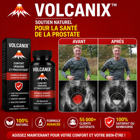 Volcanix™ Gouttes de piment de Cayenne | Retrouvez une érection en 3 minutes!