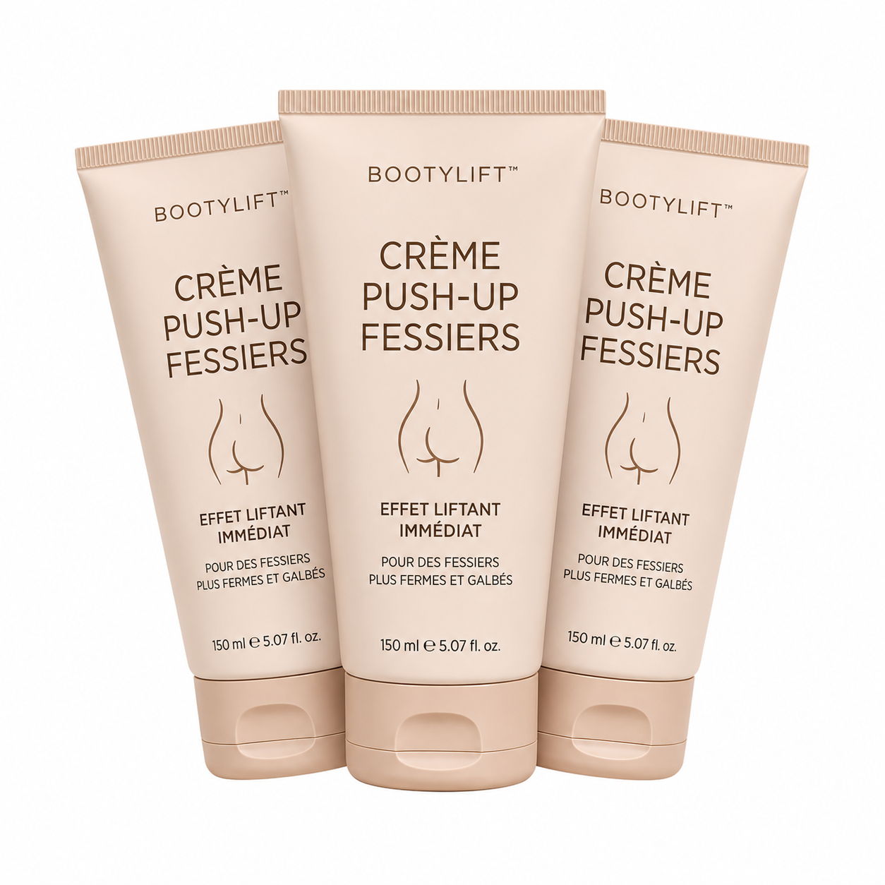 BootyLift™ Crème Push-Up Fessiers | Obtenez un fessier bombé, ferme et rehaussé en seulement 21 jours chrono !
