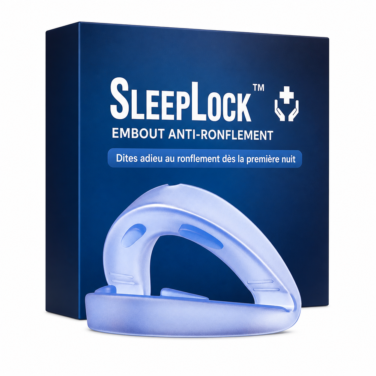 SleepLock™ Embout Anti-Ronflement | Stoppe les ronflements dès la première nuit – validé par des spécialistes du sommeil !