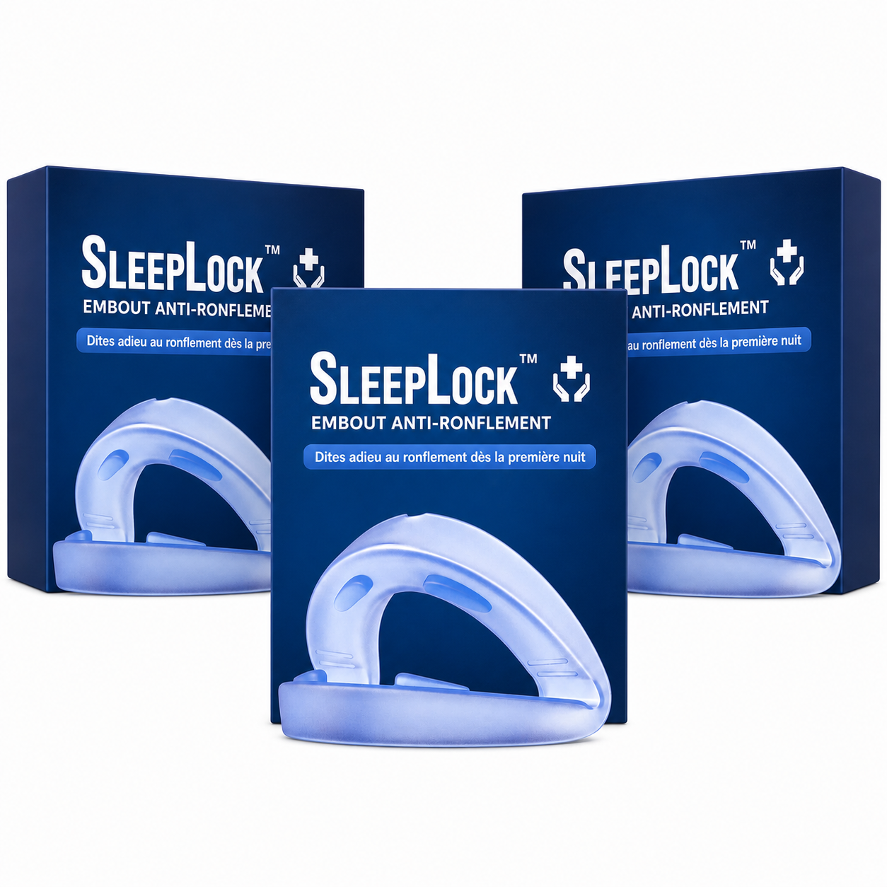 SleepLock™ Embout Anti-Ronflement | Stoppe les ronflements dès la première nuit – validé par des spécialistes du sommeil !