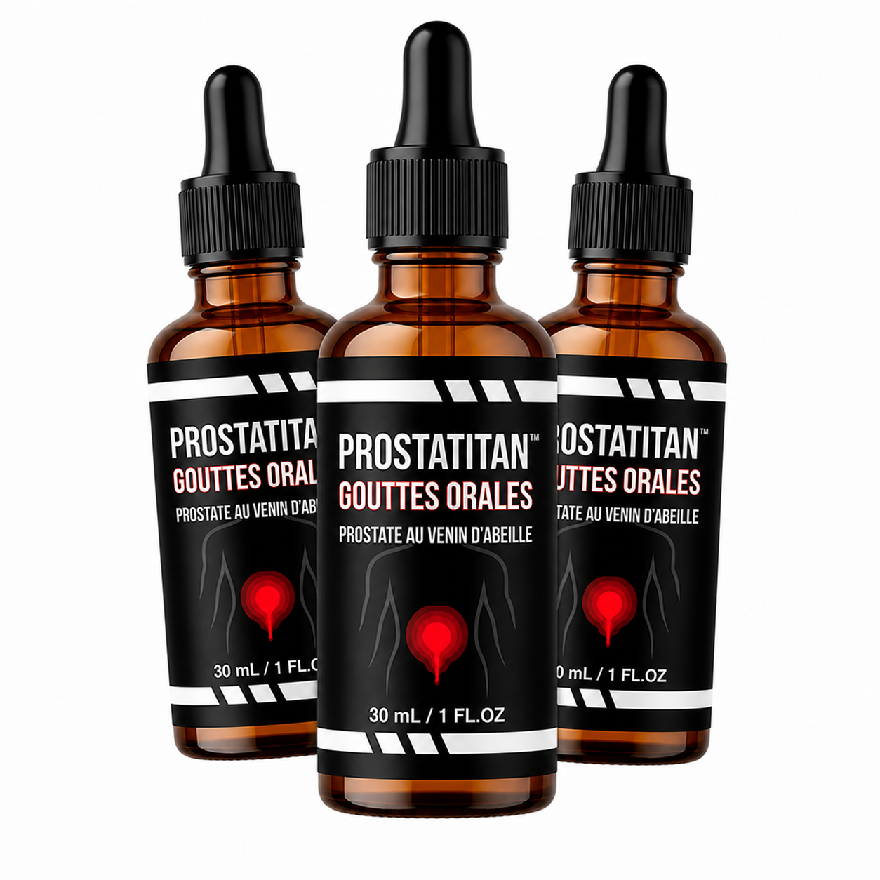 ProstaTitan™ Gouttes Orales Prostate au Venin d'Abeille | Retrouvez une érection en 3 minutes!