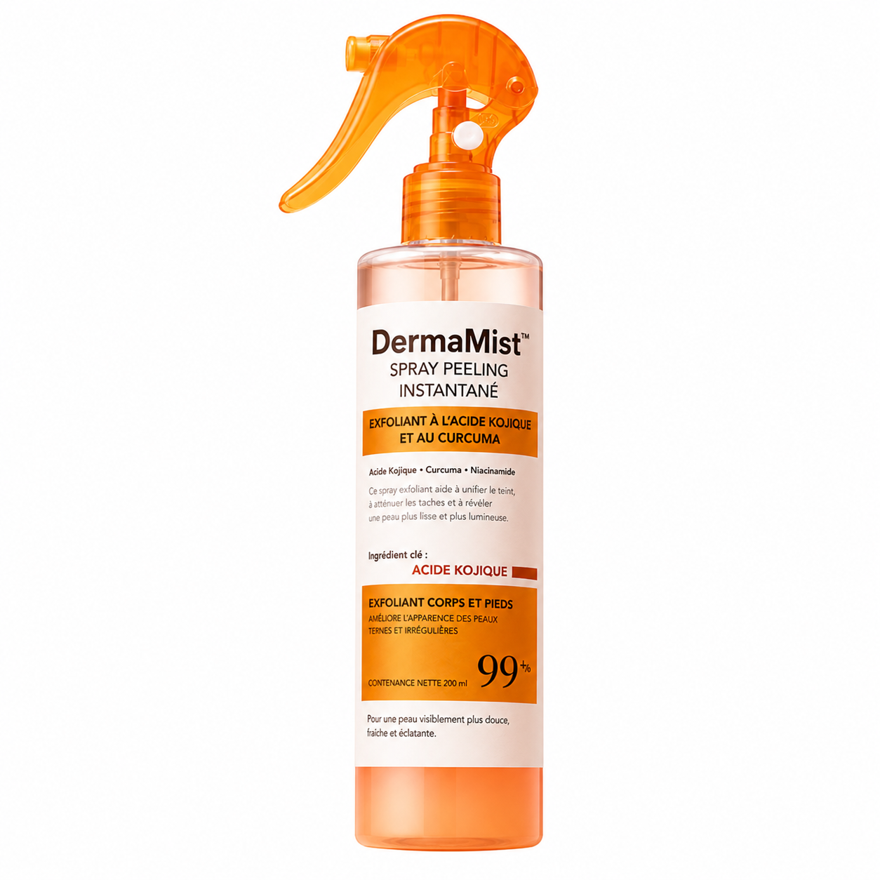 DermaMist™ Spray Peeling Instantané | Éliminez vos peaux mortes et impuretés en 30 secondes !