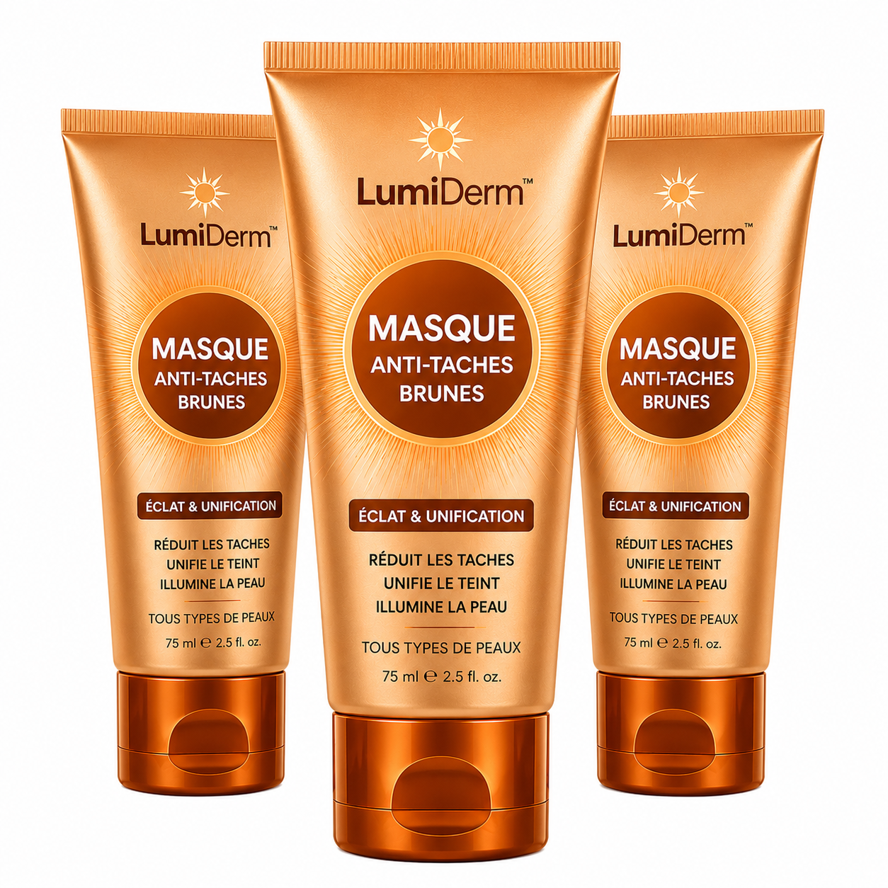 LumiDerm™ Masque Anti-Taches Brunes | Éliminez 97% de vos taches et retrouvez un teint parfait en 7 jours !