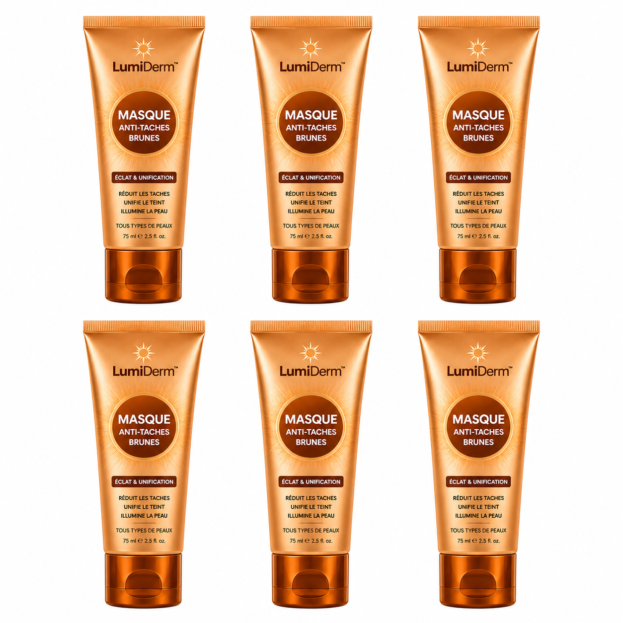 LumiDerm™ Masque Anti-Taches Brunes | Éliminez 97% de vos taches et retrouvez un teint parfait en 7 jours !